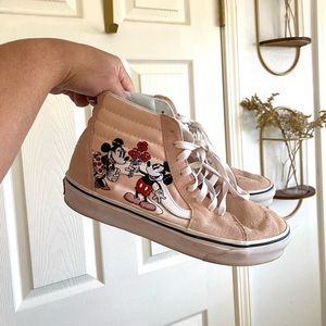Vans Sk8-Hi x Disney Pink Mickey and Minnie Limited Edition 2019